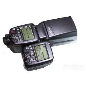 Canon speedlite 600EX II with radio transmitter